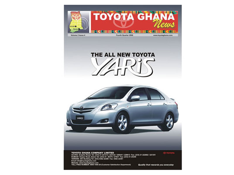 Toyota Ghana Brand Collateral