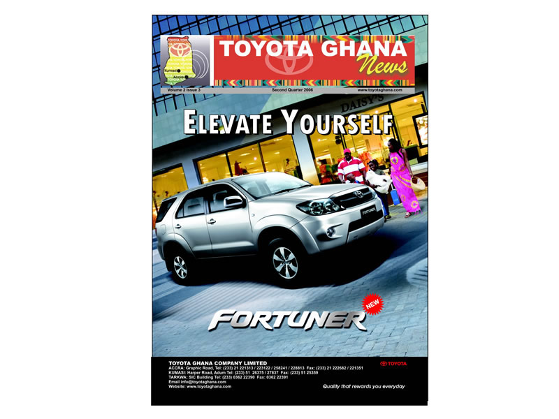 Toyota Ghana Brand Collateral