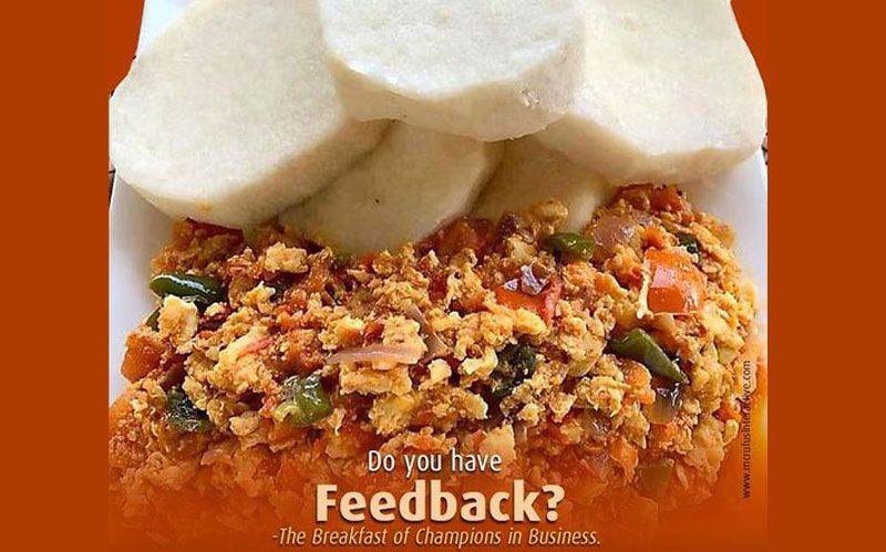Do You Have Feedback?-The Breakfast of Champions in Business