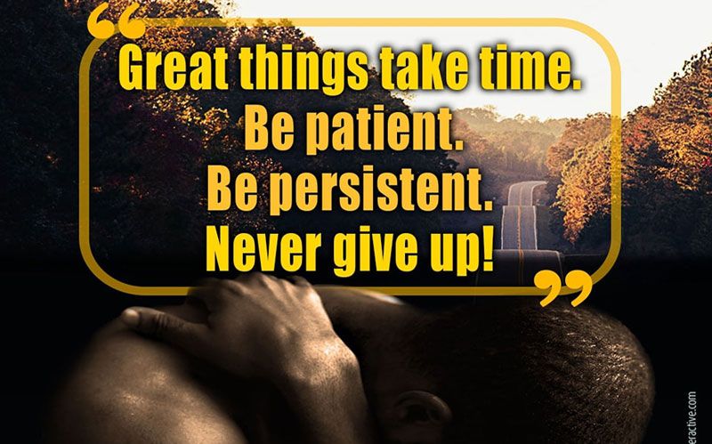 Great Things Take Time
