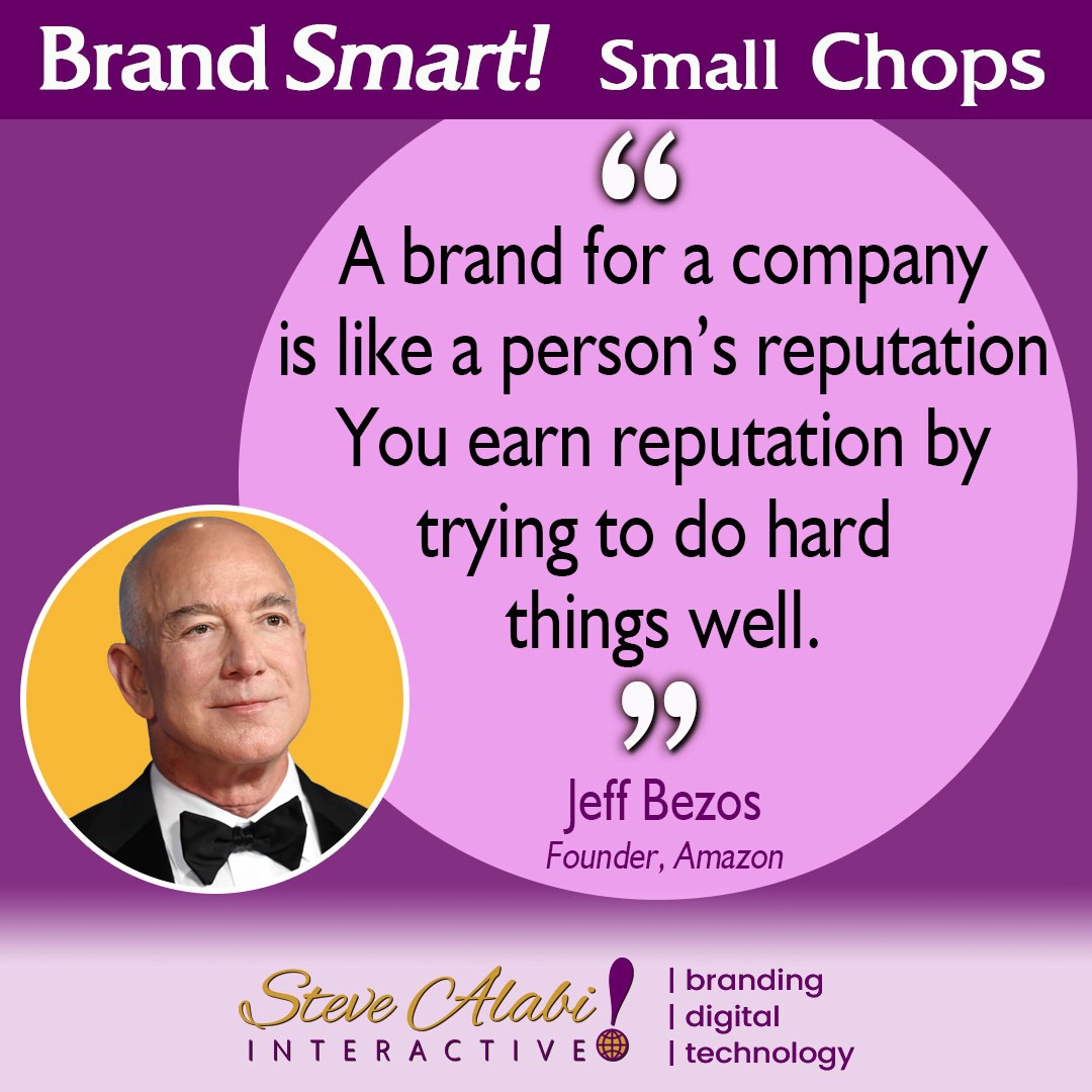 BrandSmart: Jeff Bezos on Brand Reputation